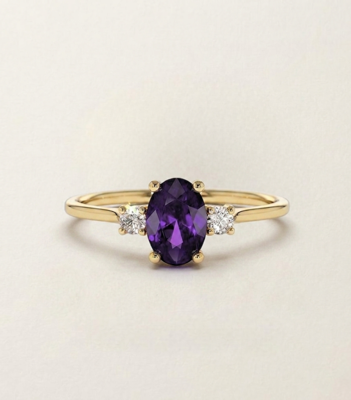 Elaris Oval Cut Ring