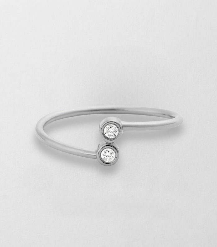 Zymera Diamond Hoops