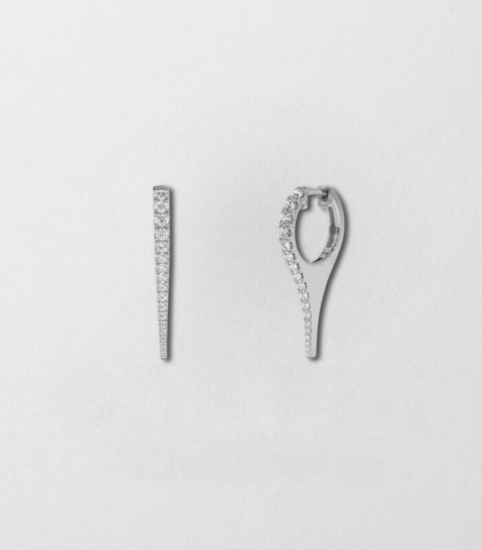 Celestia Drop Diamond Earrings